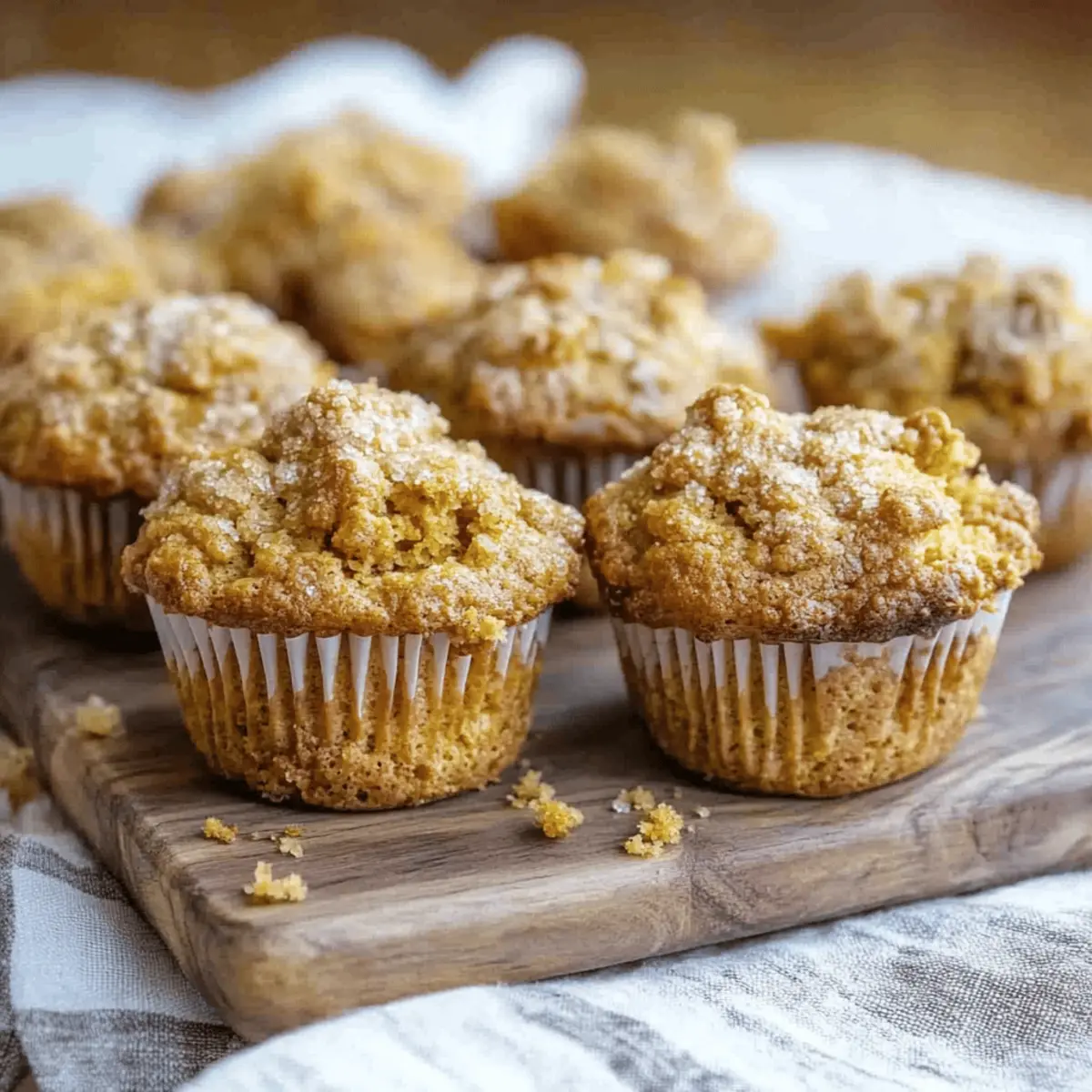 Sourdough Pumpkin Muffins