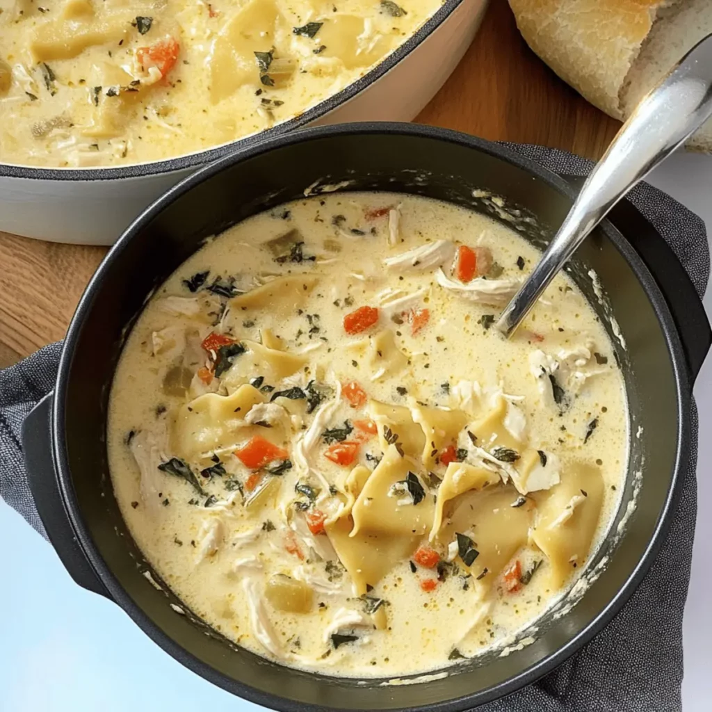 Irresistible White Chicken Lasagna Soup Recipe
