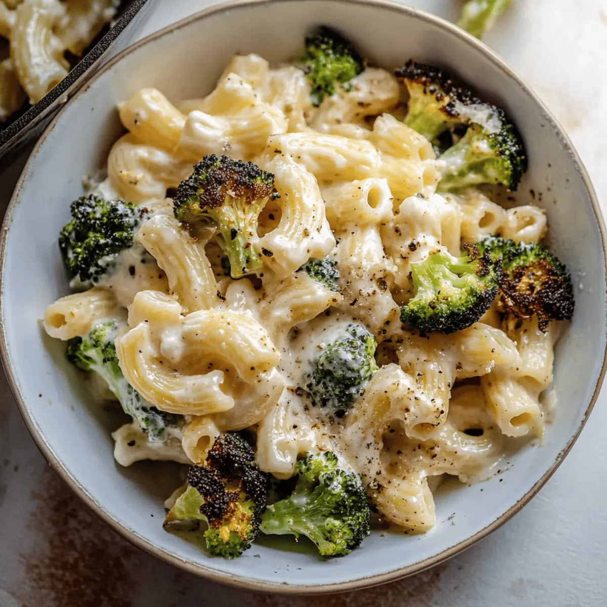 Skillet Ricotta Pasta with Roasted Broccoli Ready in 30 Minutes