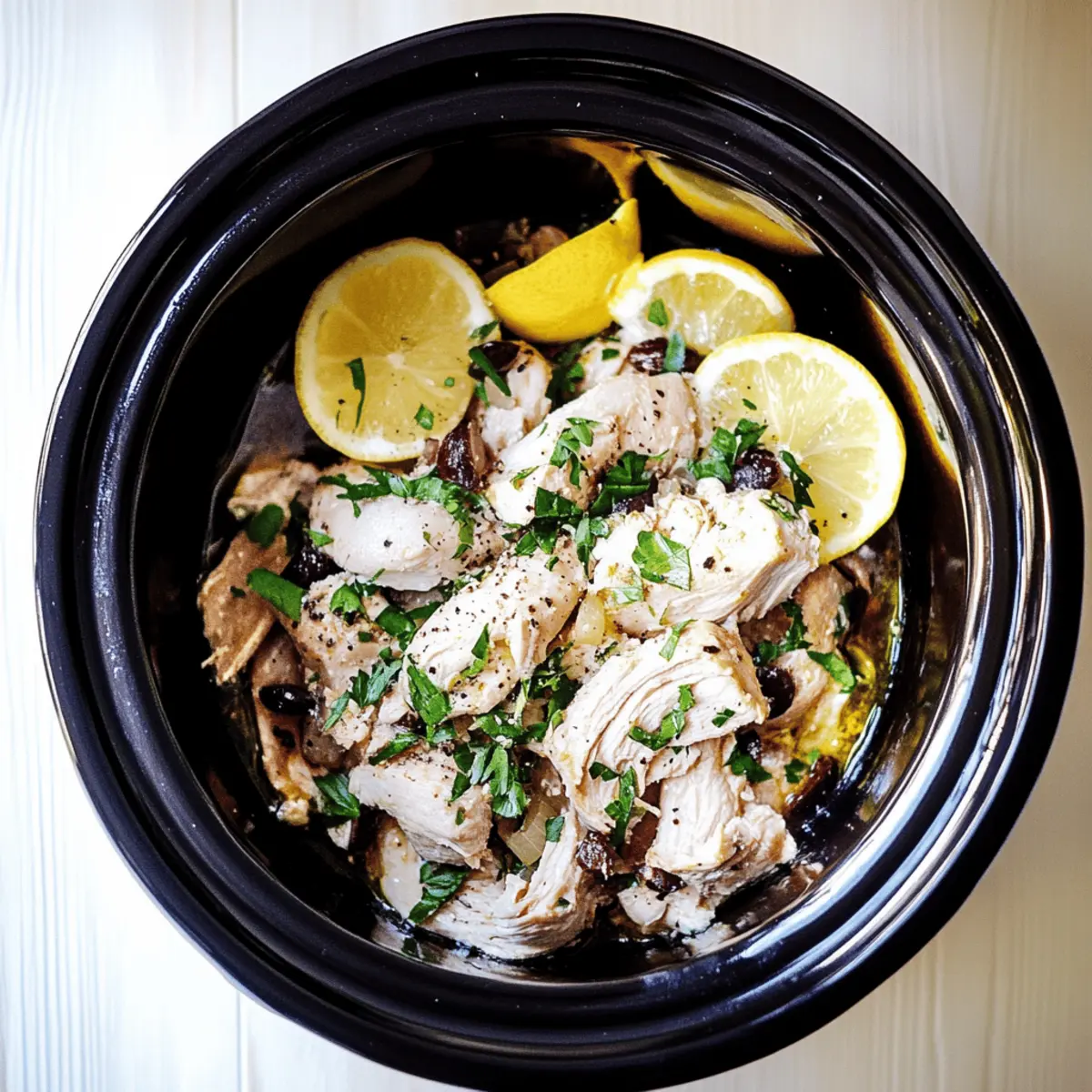 Delicious Slow Cooker Greek Chicken Recipe for Tender Flavor
