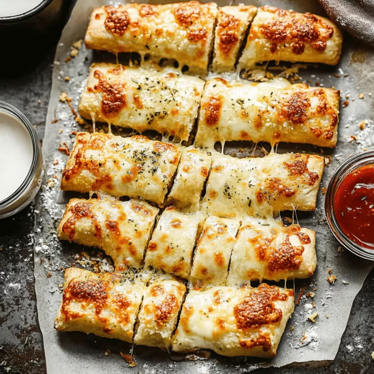 Cheesy Garlic Breadsticks