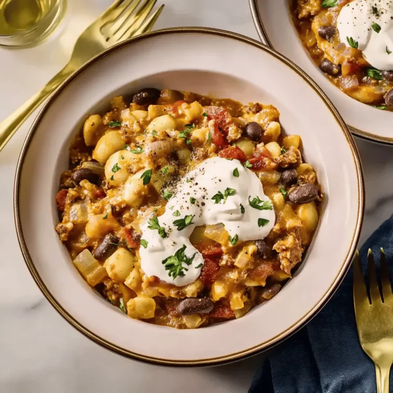 Slow Cooker Cowboy Casserole