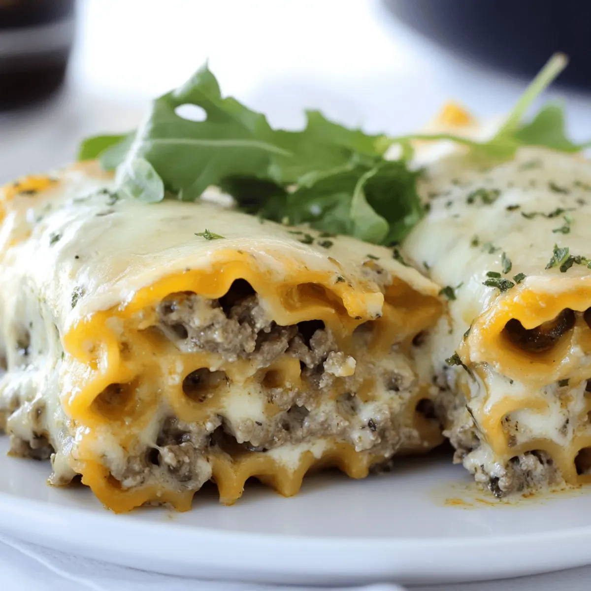 Delicious Roasted Garlic Butternut Squash Lasagna Roll-ups Recipe