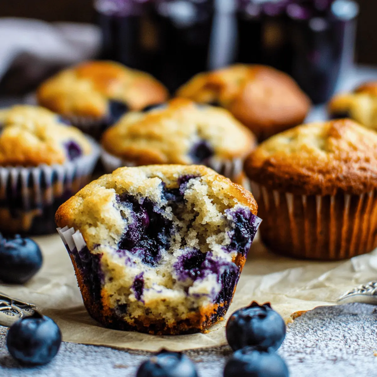 Healthy Greek Yogurt Blueberry Protein Muffins Recipe in 30 Minutes