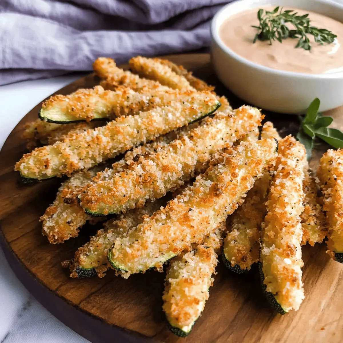 Crispy Parmesan Zucchini Fries Recipe for Easy Oven Baking