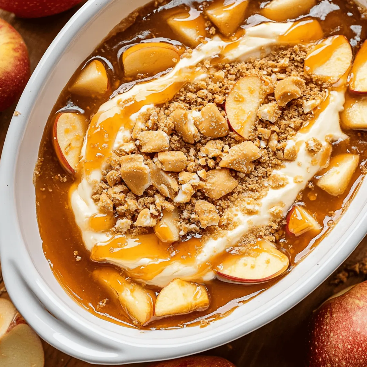 Easy Caramel Apple Cheesecake Dip Recipe for Perfect Parties