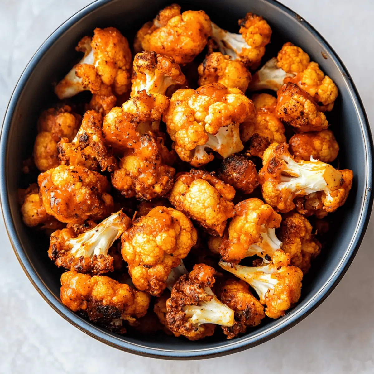 Easy Air Fryer Buffalo Cauliflower Recipe in Just 20 Minutes