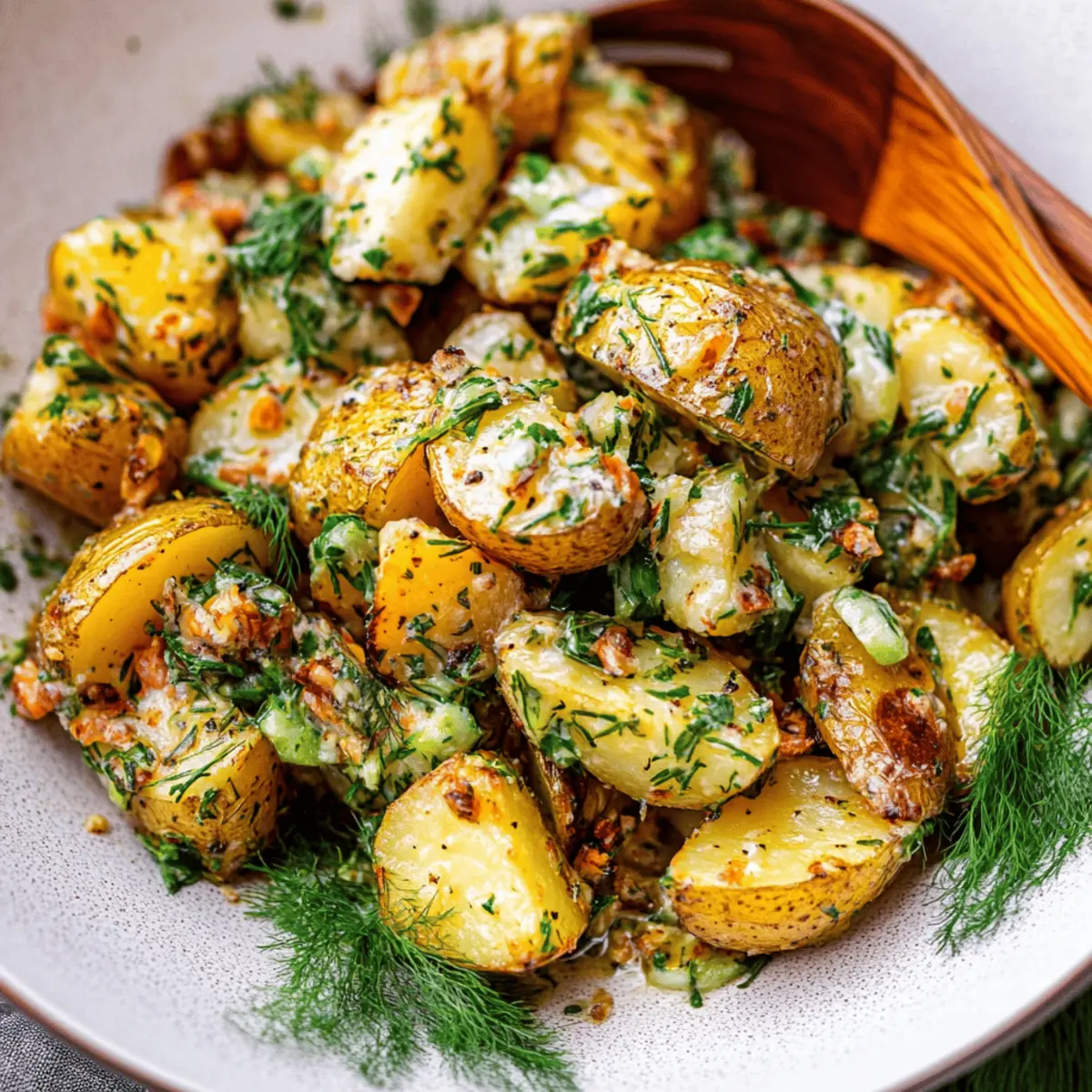Herbed Roasted Potato Salad Recipe for a Flavorful Side Dish