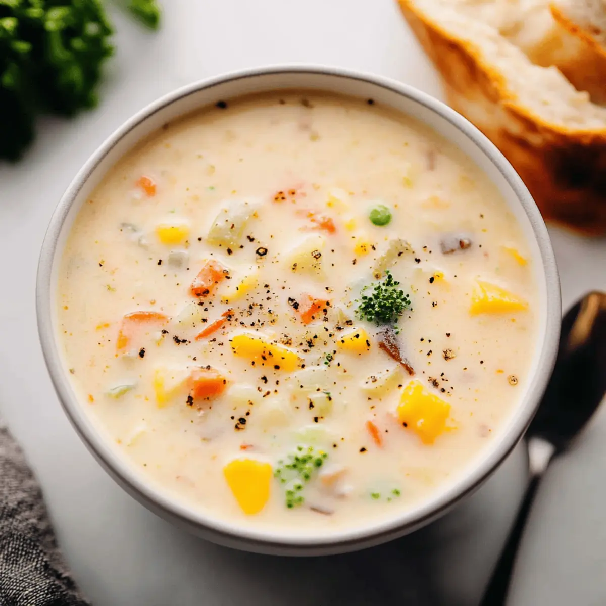 Delicious Creamy Vegetable Soup Recipe for Cozy Comfort Meals