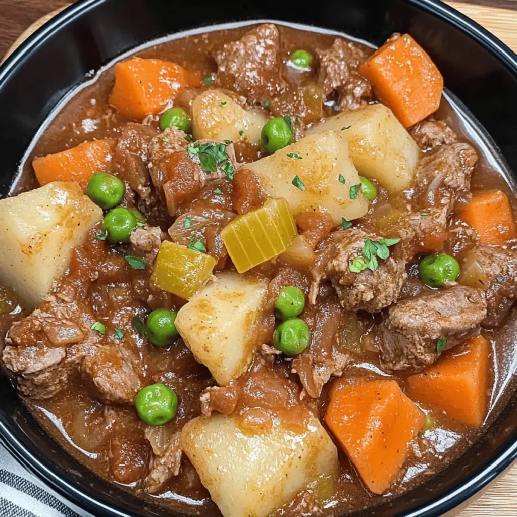 Comforting Crockpot Beef Stew