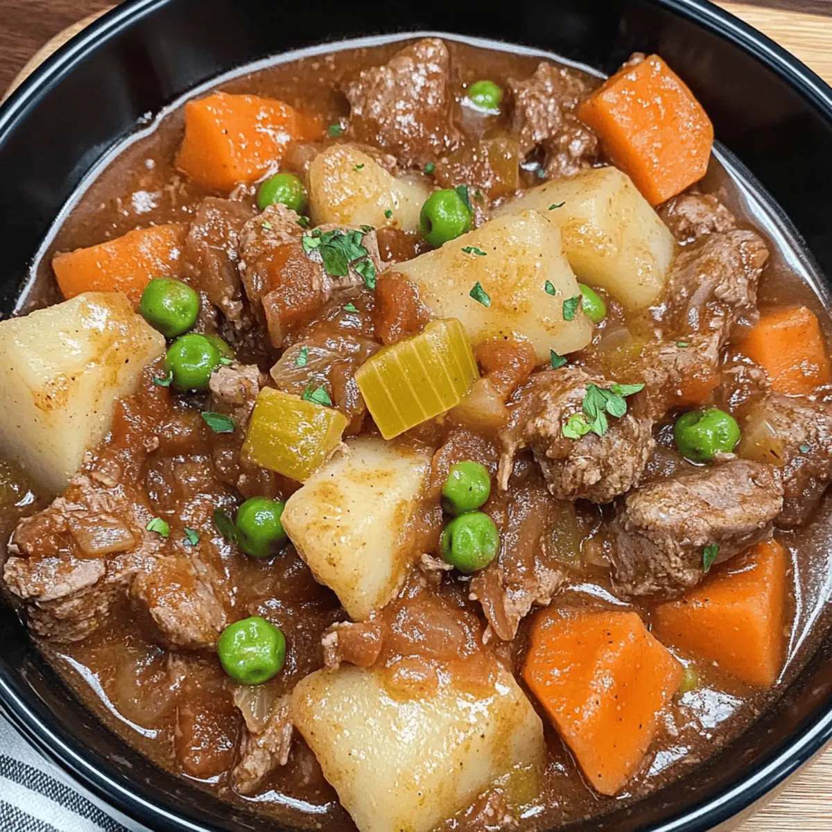 Comforting Crockpot Beef Stew