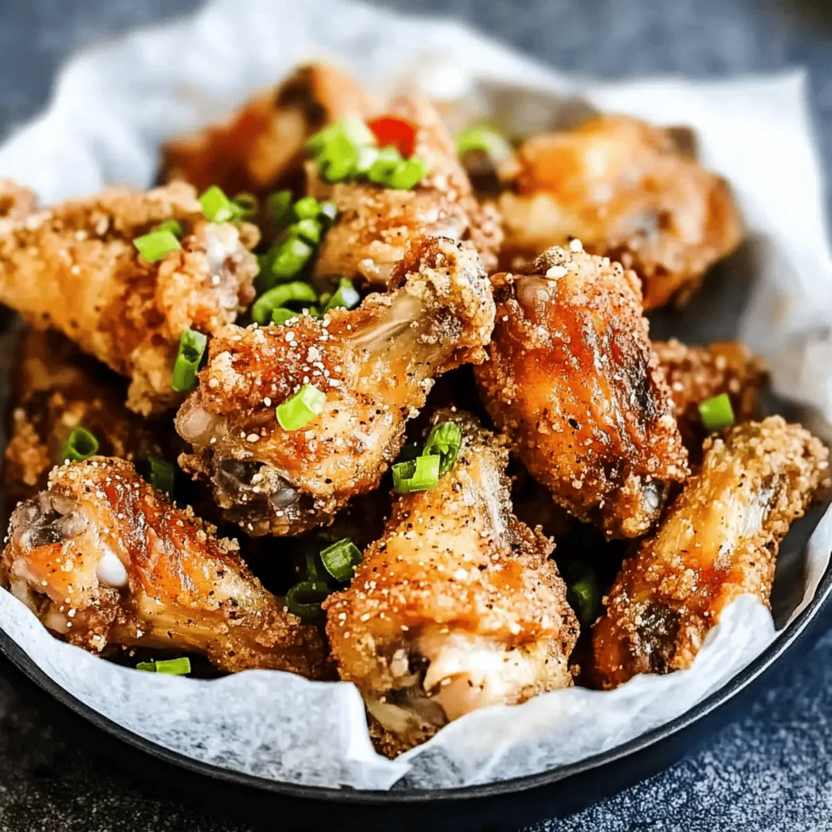 Delicious Chinese Salt and Pepper Chicken Wings Recipe to Try