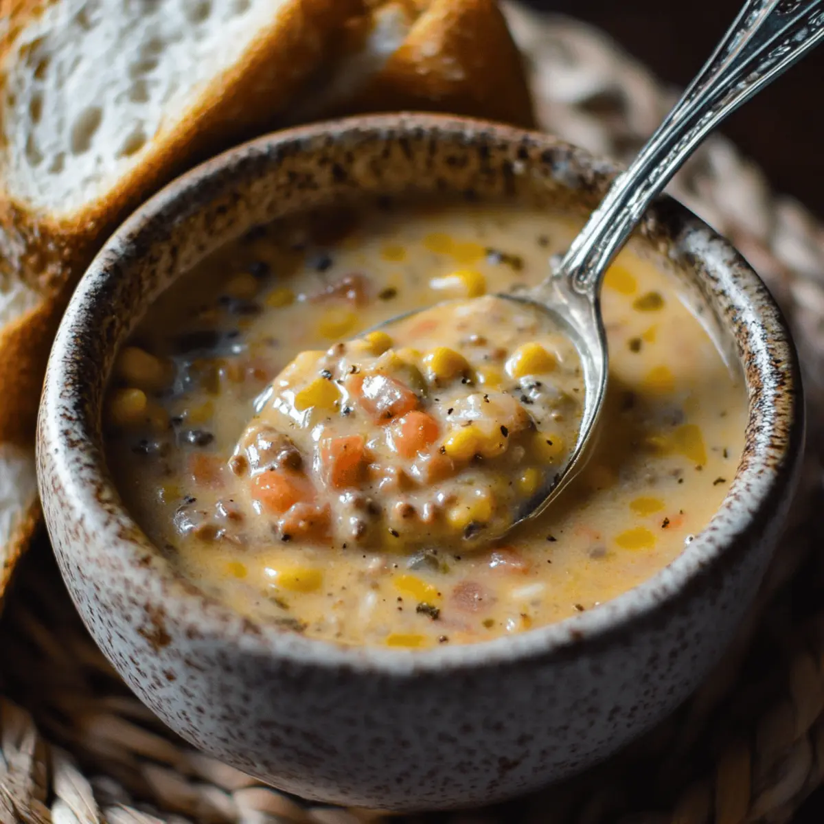 Mama B's Cheeseburger Chowder: Easy Comfort Food Recipe