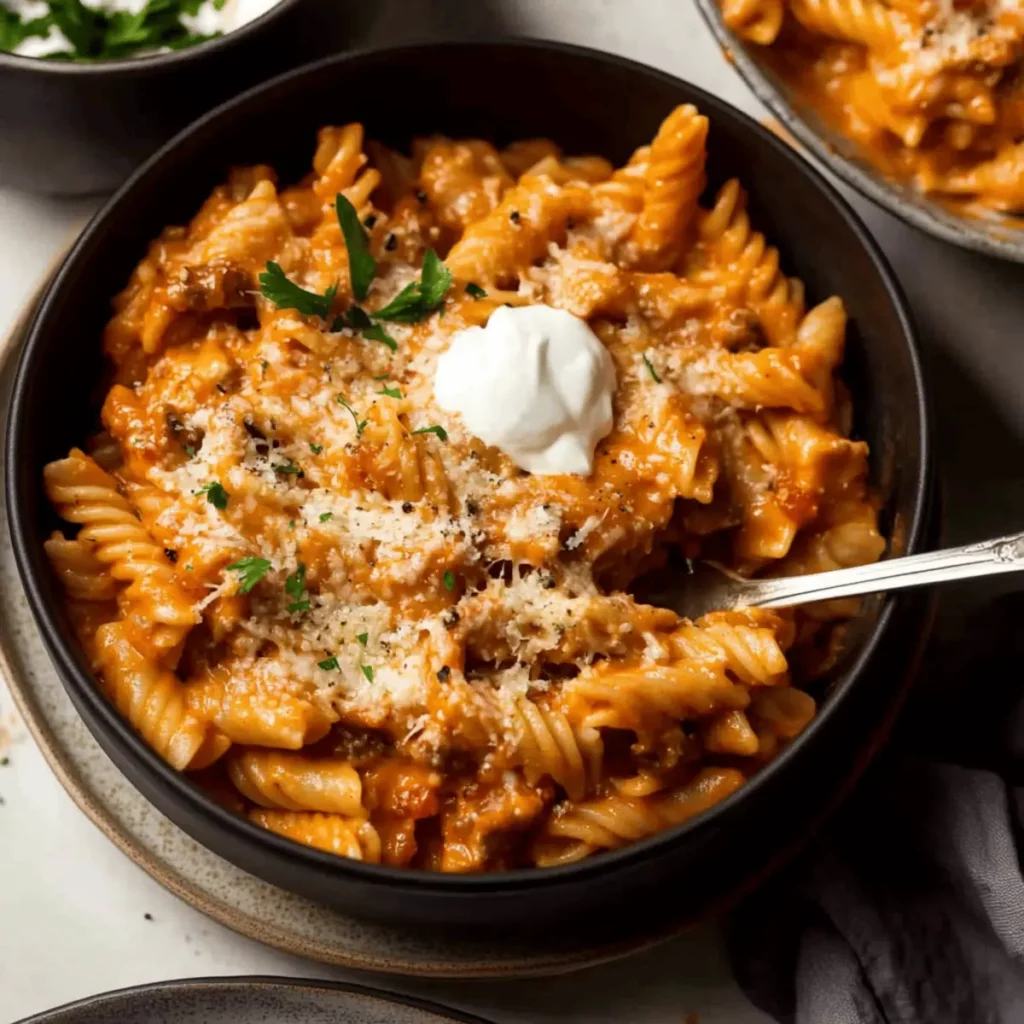Easy One Pot Creamy Tomato Pasta
