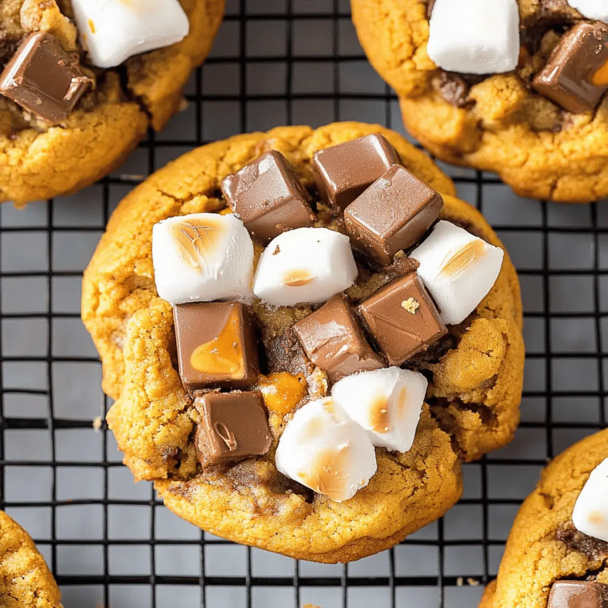 Delicious Pumpkin S'mores Cookies Recipe for Fall Baking