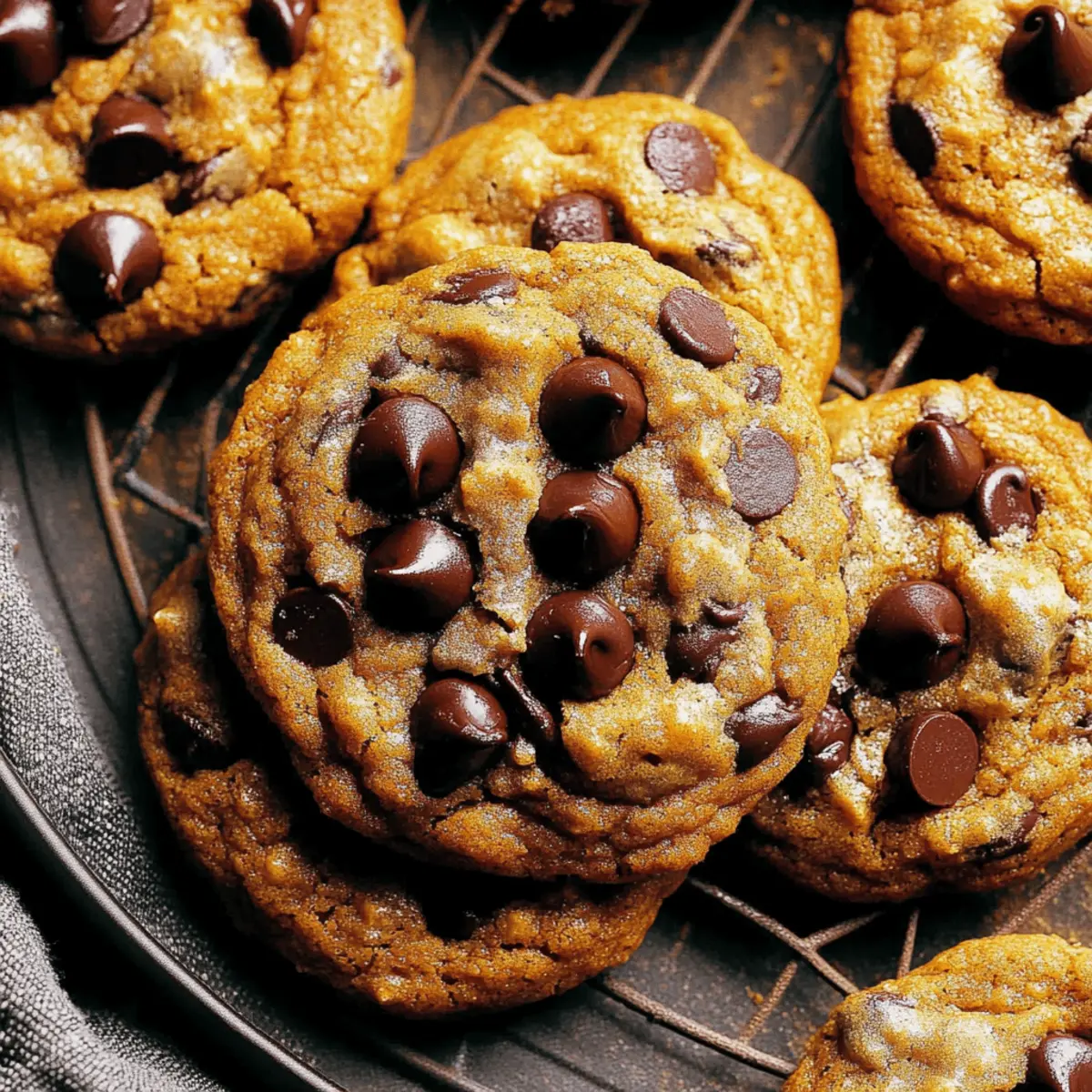 Brown Butter Pumpkin Chocolate Chip Cookies Recipe for Fall