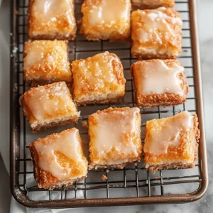 Old-Fashioned Buttermilk Donut Bars with Brown Butter Maple Vanilla Glaze