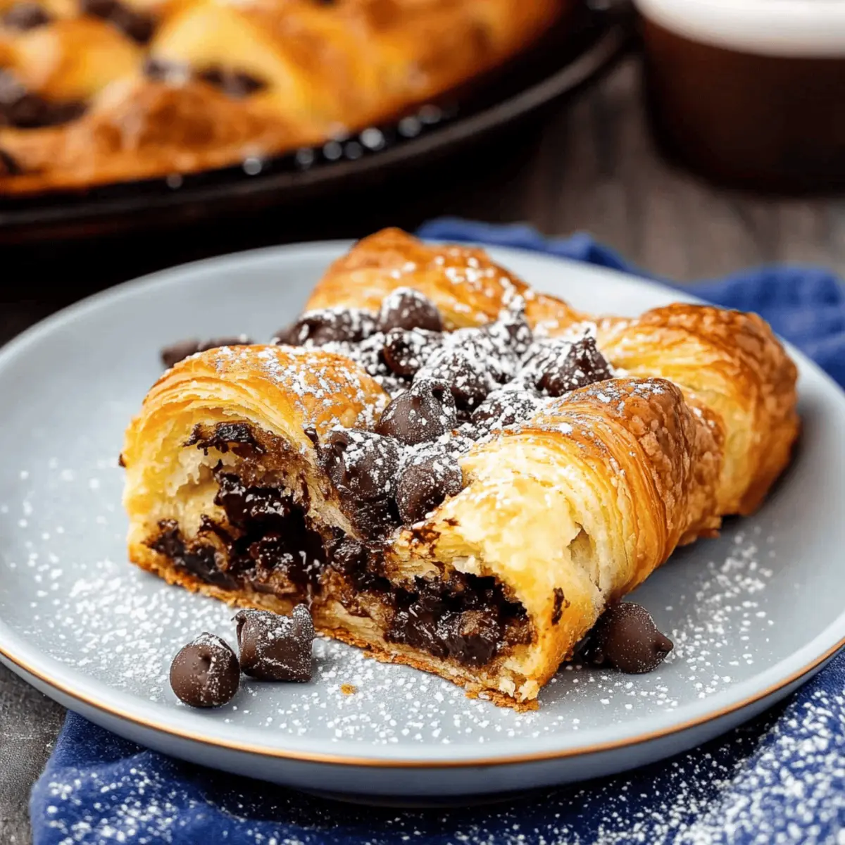 Decadent Chocolate Croissant Breakfast Bake Recipe to Indulge