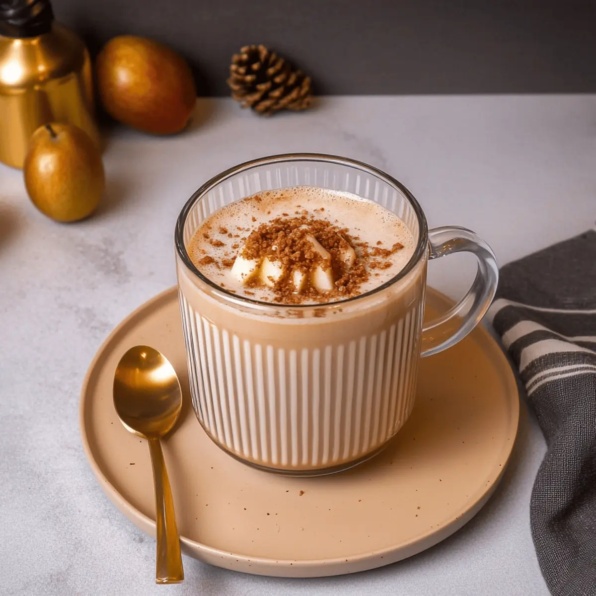 Delicious Iced Apple Crisp Chai Starbucks Recipe Made Nondairy