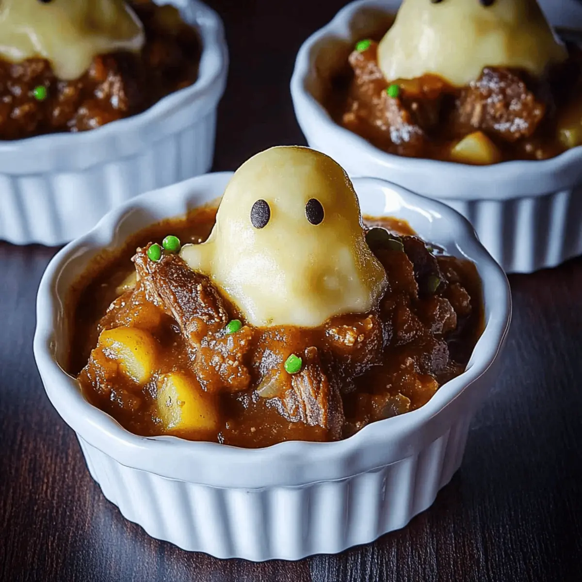 Short Rib Stew With Potato Ghosts for a Spooky Family Dinner