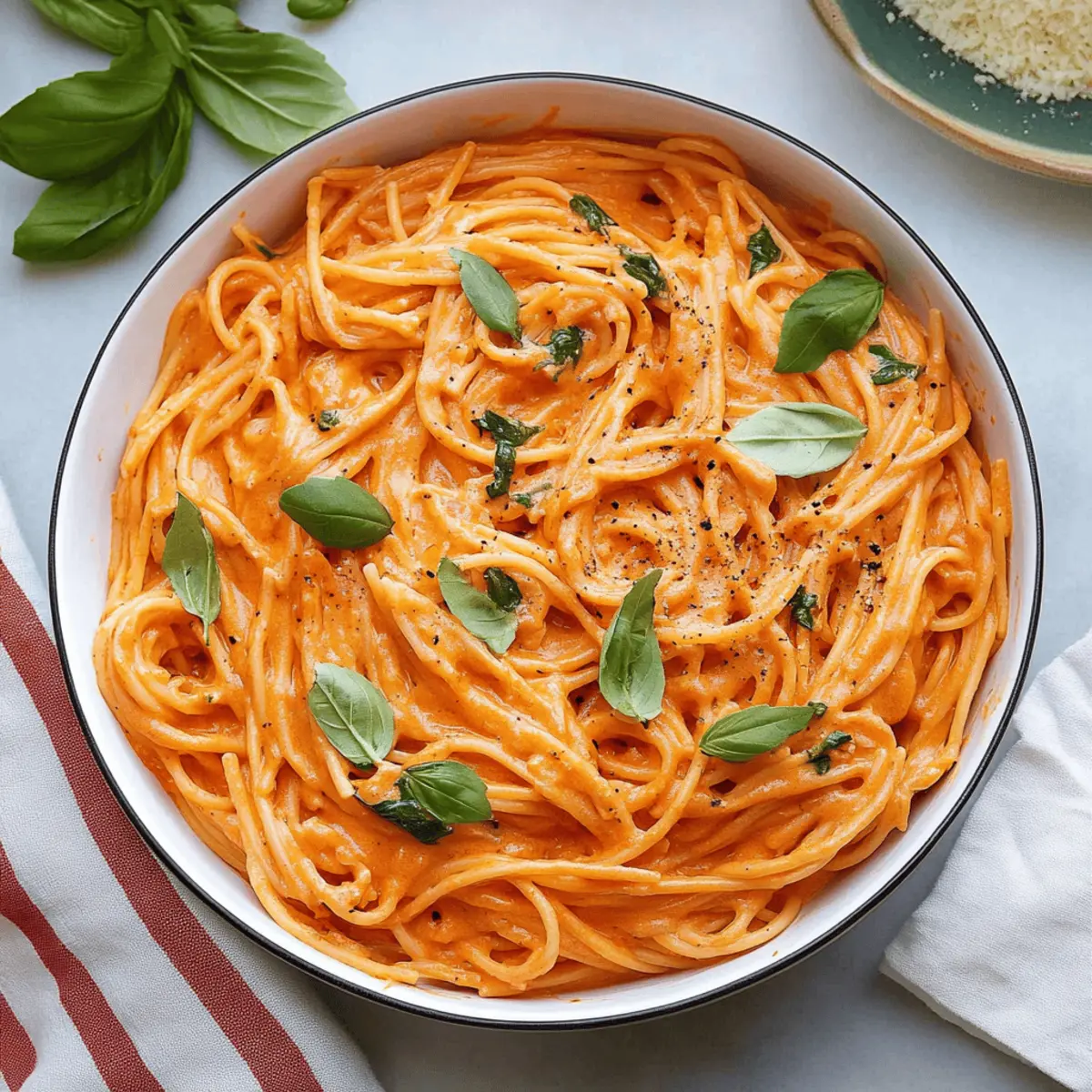 Best Creamy Roasted Red Pepper Pasta Recipe Ready in 25 Minutes