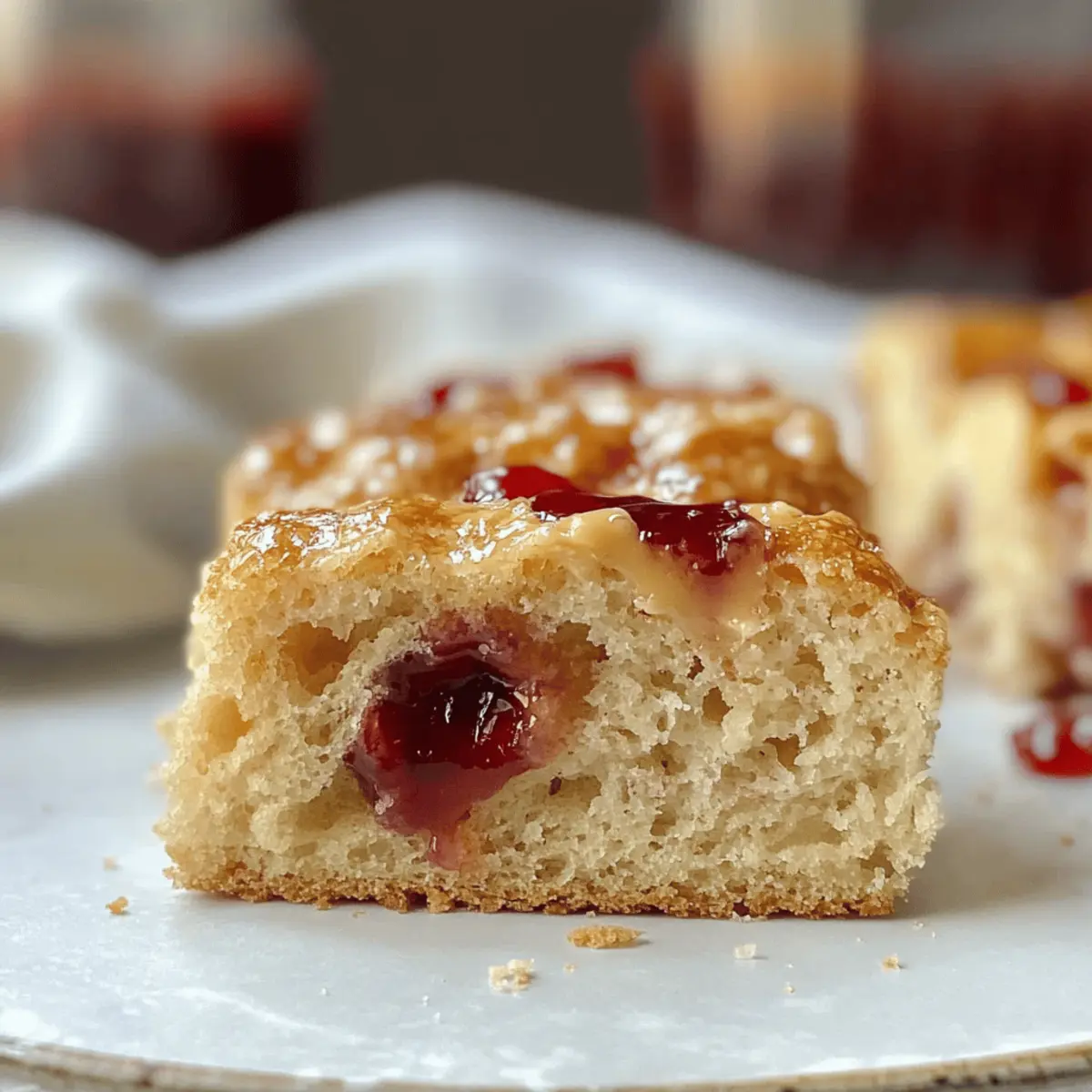 Delicious Peanut Butter & Jelly Focaccia Recipe You’ll Love