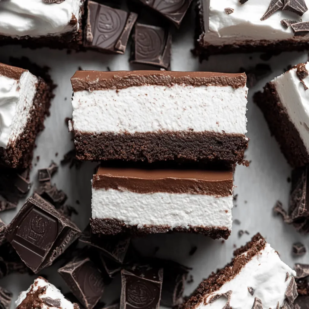 Easy Chocolate Cream Pie Bars