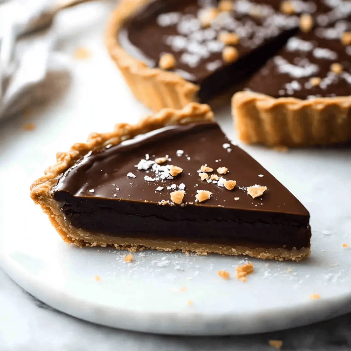 Irresistible Salted Caramel Chocolate Tart Recipe for Dessert Lovers