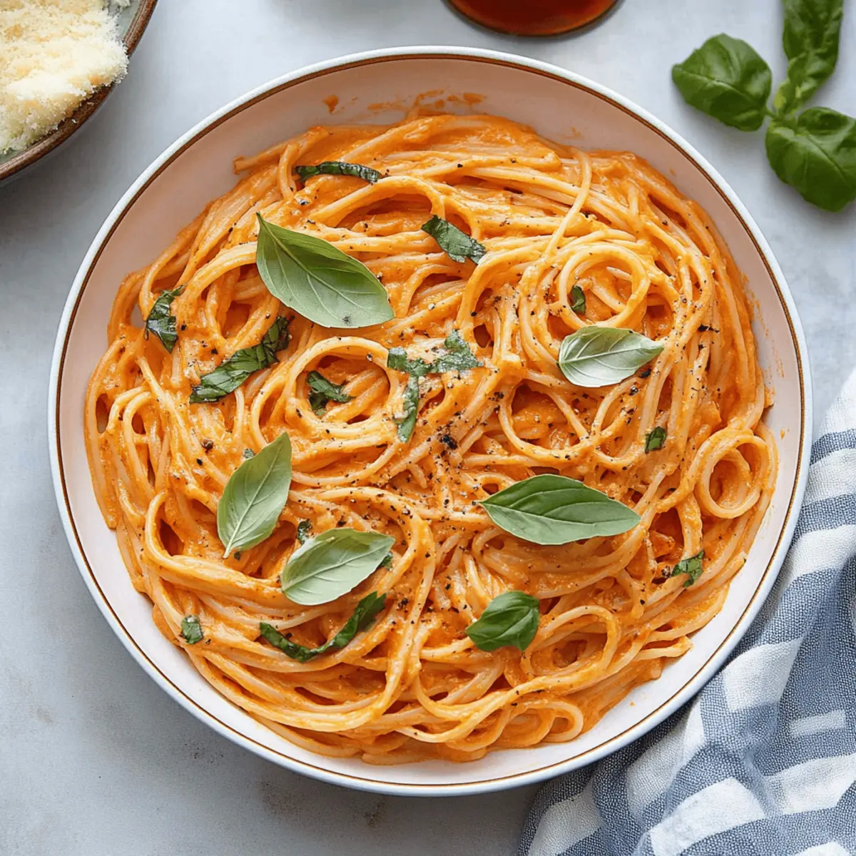 Best Creamy Roasted Red Pepper Pasta Recipe Ready in 25 Minutes
