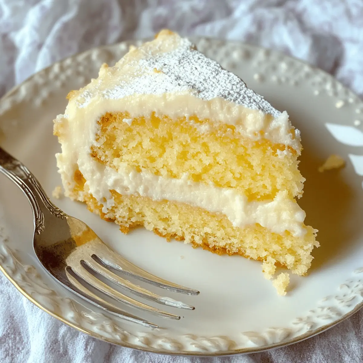 Delicious French Butter Cake Recipe with Vanilla and Crème Fraîche