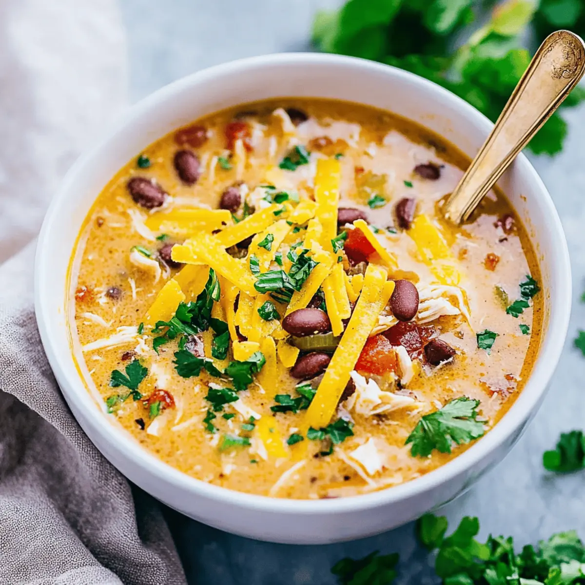 Easy Crockpot Chicken Tortilla Soup Recipe for Comforting Flavor