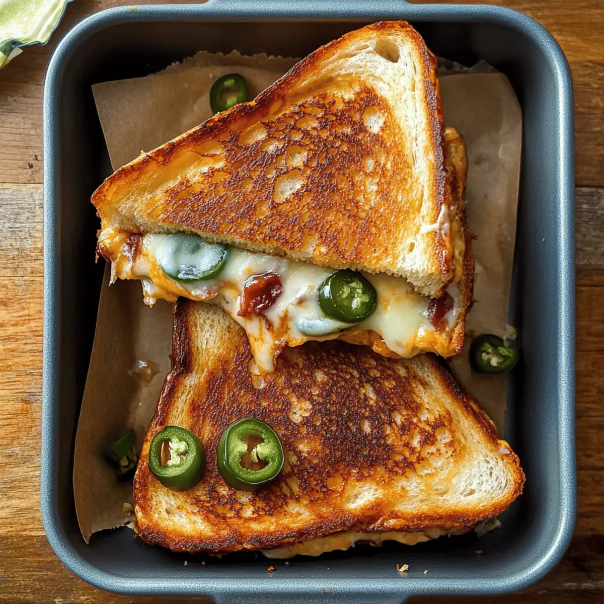Delicious Roasted Jalapeno Popper Grilled Cheese Recipe to Try