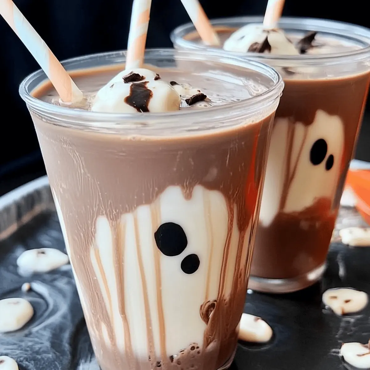 Spooktacular Ghost Chocolate Milk Recipe for Halloween Fun