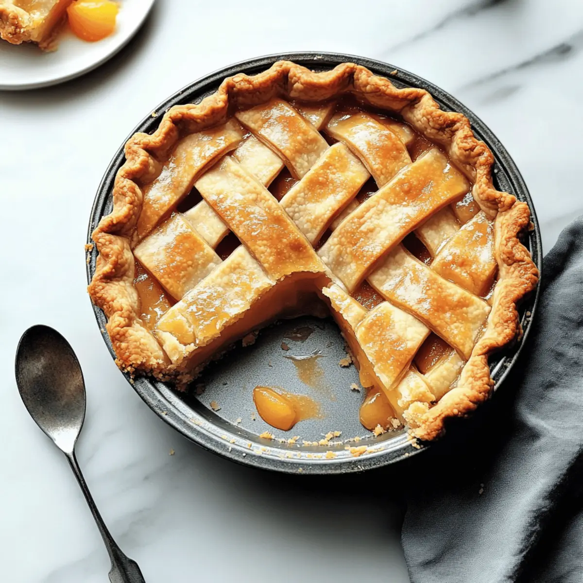 Classic Apricot Pie with a Flaky Butter Crust Recipe Gluten-Free