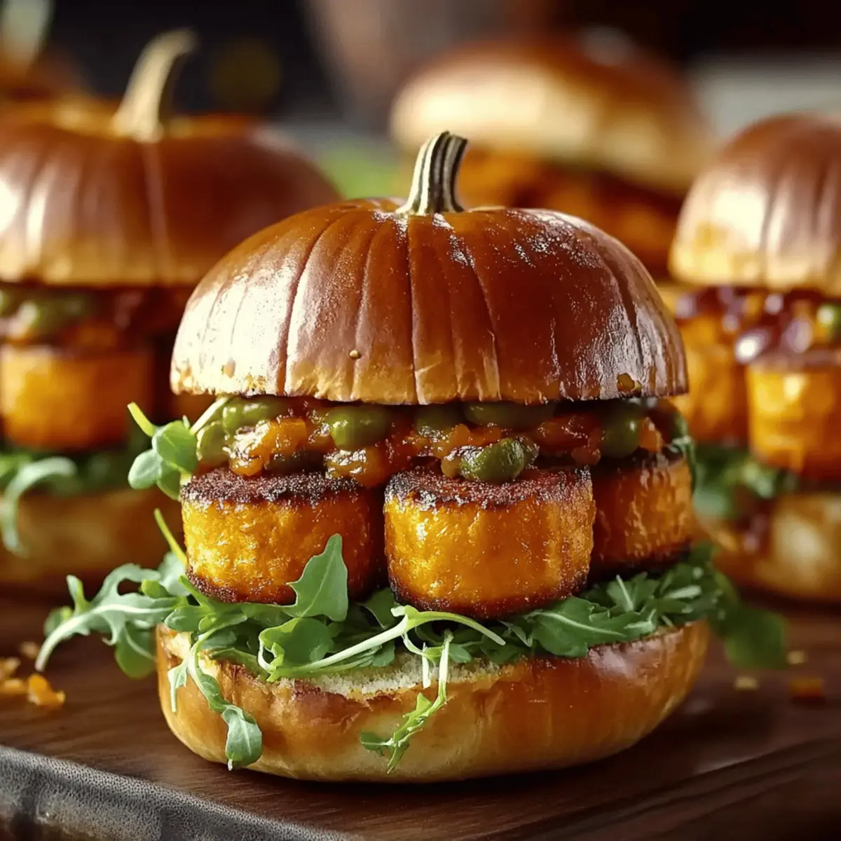 Delicious Pumpkin-Shaped Sliders Recipe Perfect for Fall Gatherings