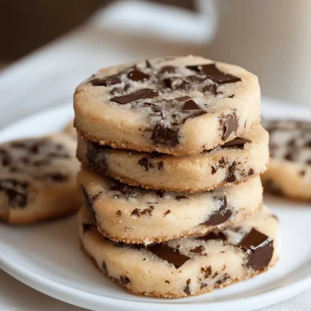 30-Minute Chocolate Chip And Toffee Shortbread Cookies