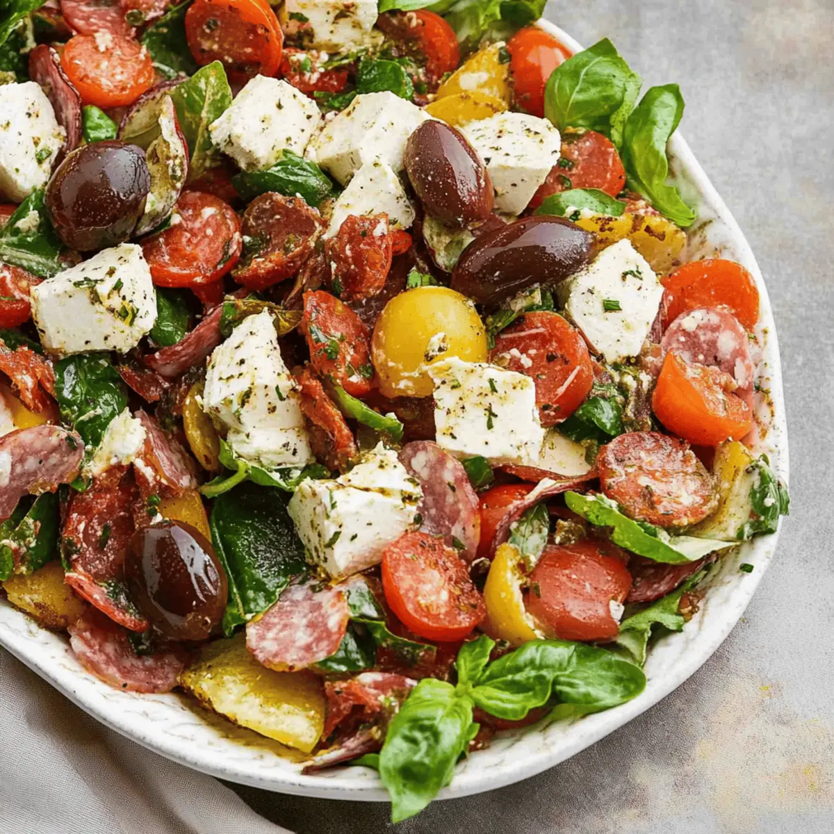 Delicious Italian Antipasto Salad Recipe for Flavorful Entertaining