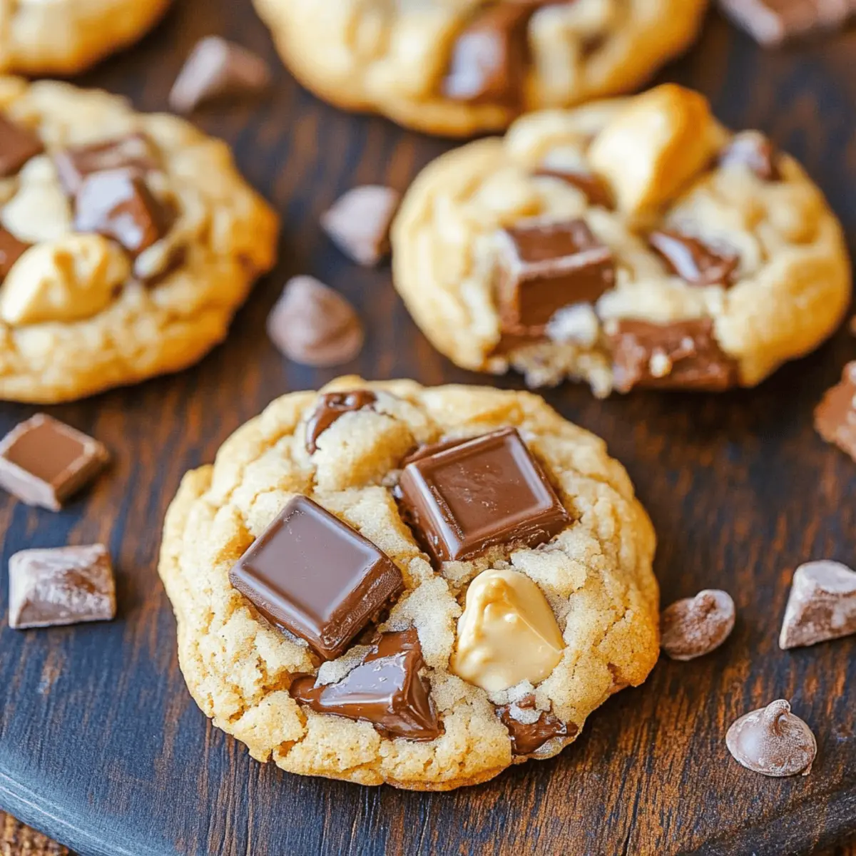 Easy Chewy Snickers Bar Chocolate Cookies Recipe You’ll Love