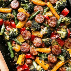 Sheet Pan Sausage & Veggies