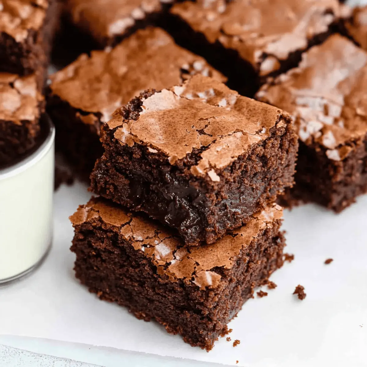 The Best Fudgy Chewy Brownies for Chocolate Lovers