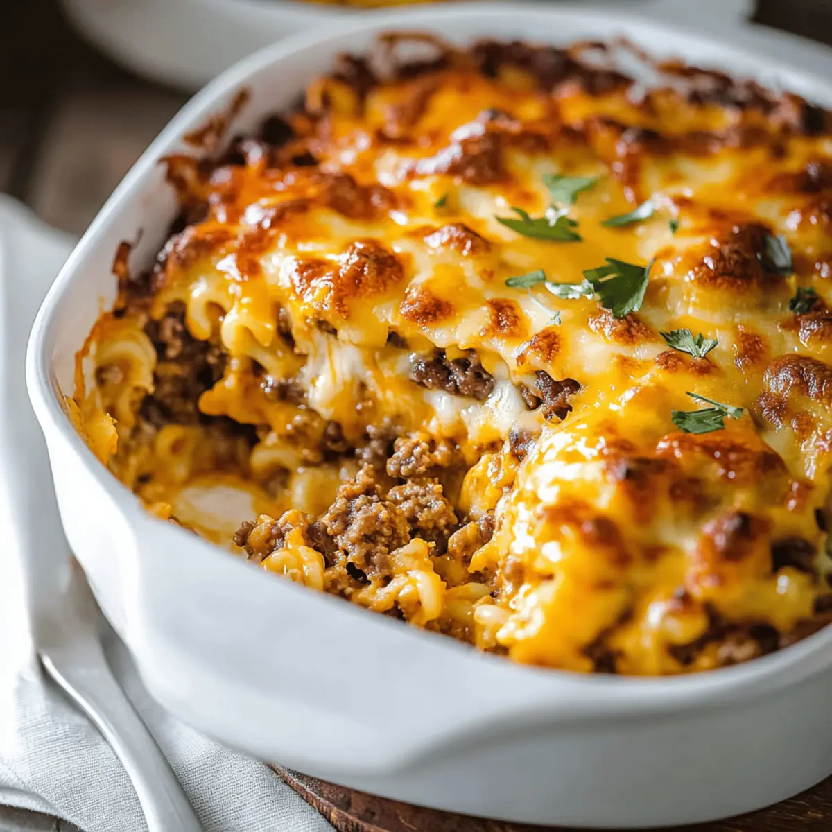 Delicious Cheeseburger Casserole Recipe for Easy Family Dinners