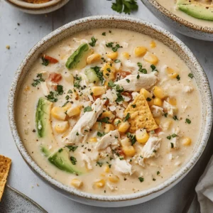 Easy Mexican Street Corn White Chicken Chili Recipe