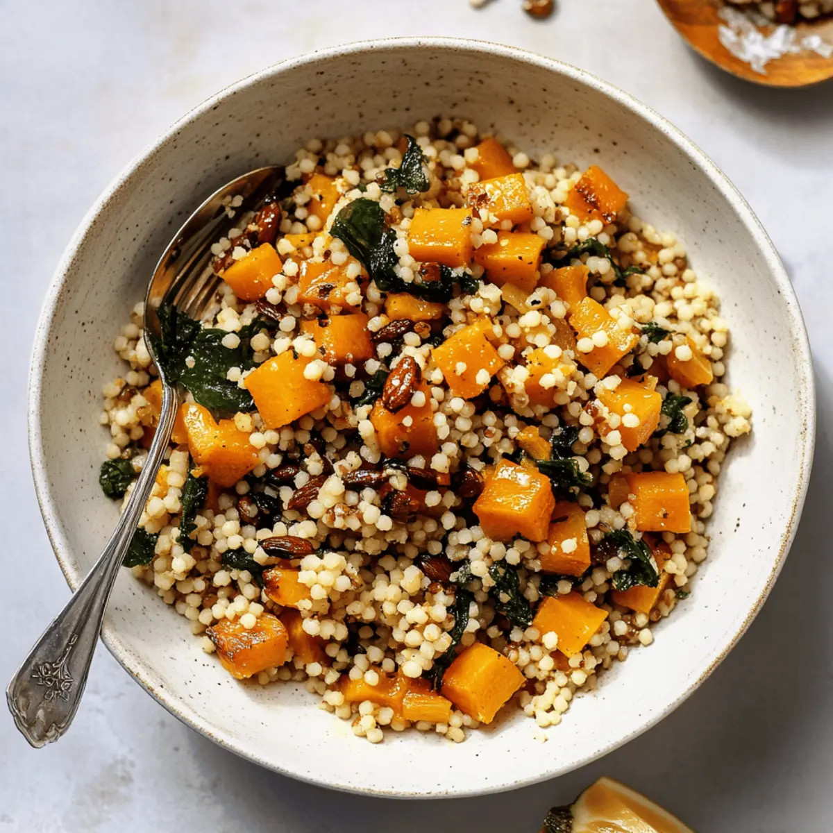 Delicious Butternut Squash Couscous Bowl with Maple Vinaigrette