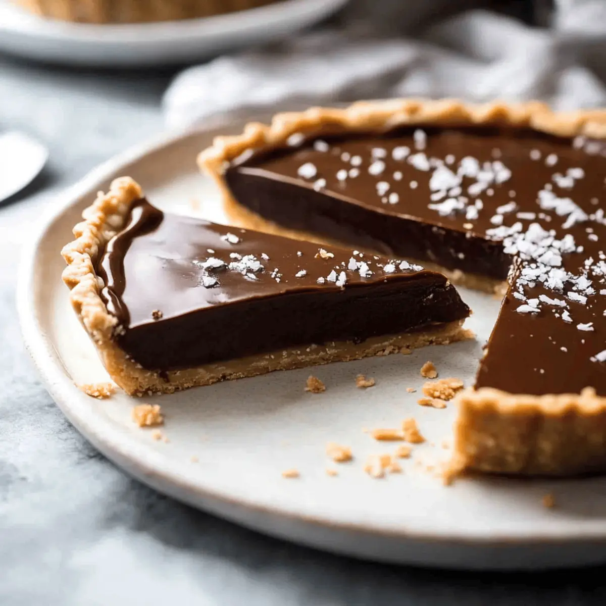 Irresistible Salted Caramel Chocolate Tart Recipe for Dessert Lovers