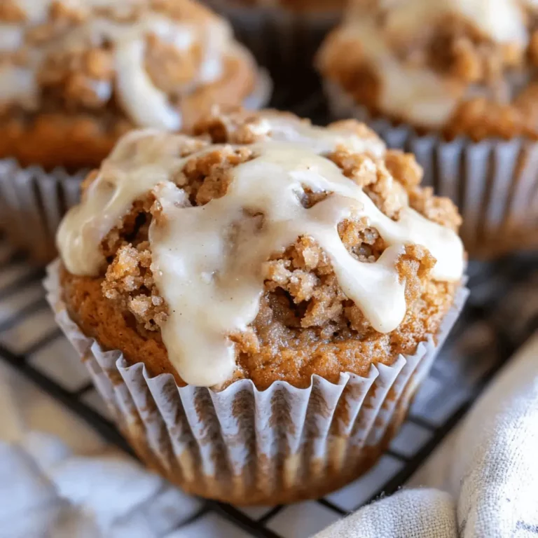Bakery-Style Pumpkin Muffins with Brown-Sugar Crumble