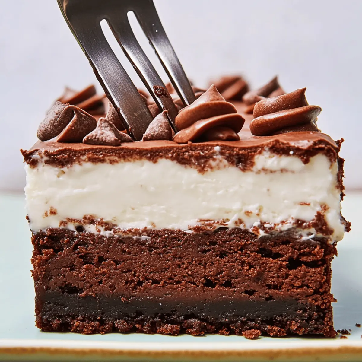 French Silk Brownies