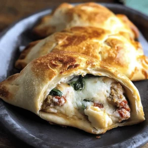 Air Fryer Calzones