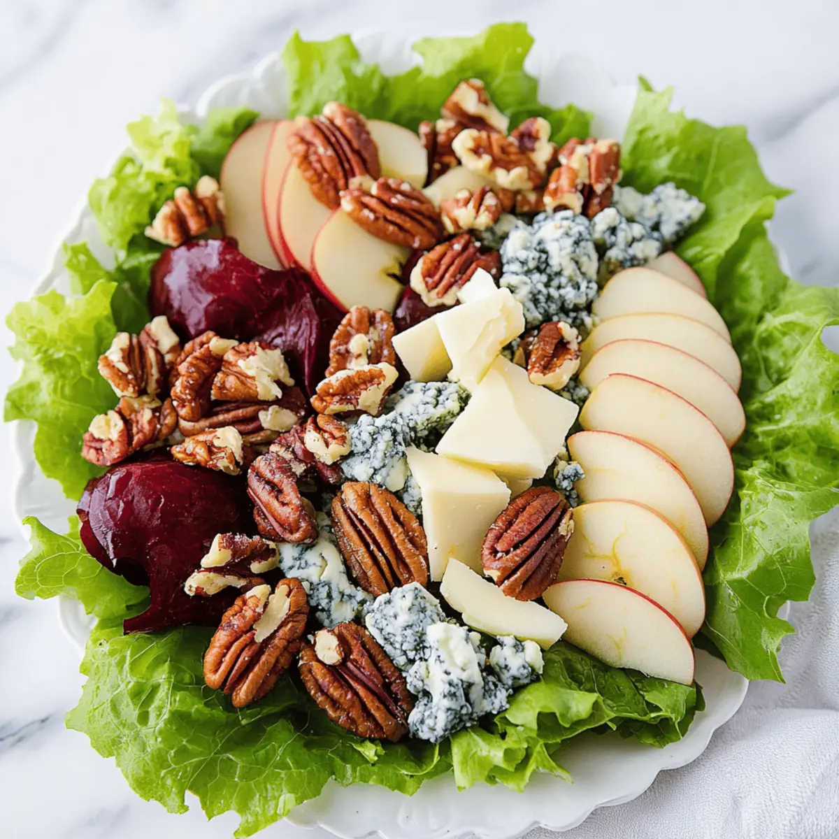 Delicious Apple Pecan Blue Cheese Salad Perfect for Any Occasion