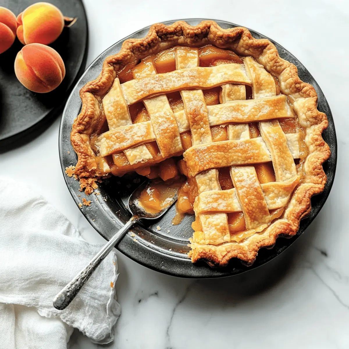 Classic Apricot Pie with a Flaky Butter Crust Recipe Gluten-Free