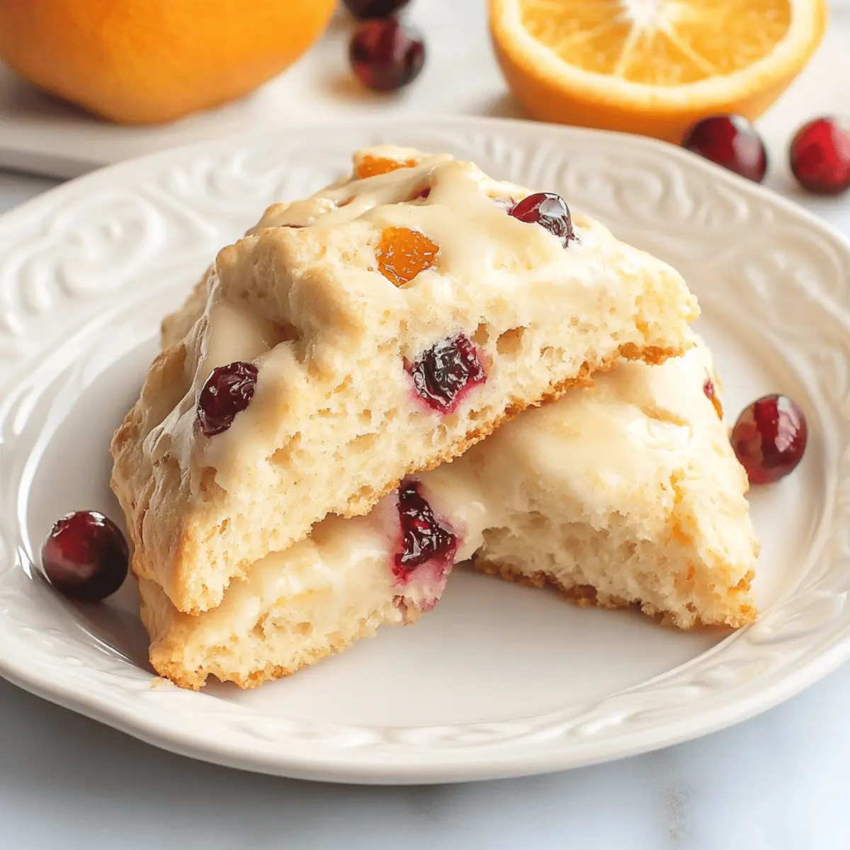 Starbuck's Copycat Cranberry Orange Scones Recipe for Bright Mornings